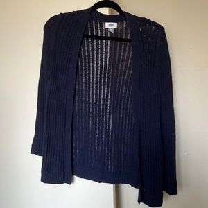 Old Navy, Navy Blue Sweater Cardigan, Size XS